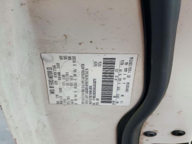 72363406 :رقم المزاد ، 1FMEU6DE0AUA32875 vin ، 2010 Ford Explorer مزاد بيع