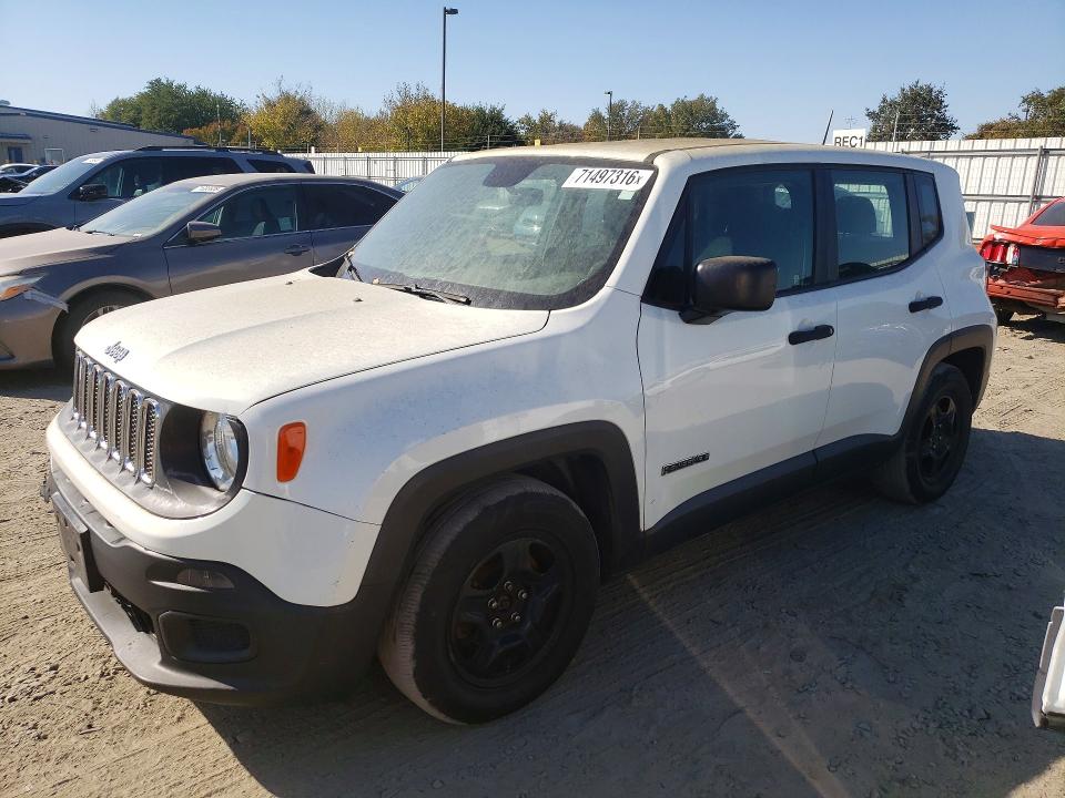 71497316 :رقم المزاد ، ZACCJAAB9HPG07343 vin ، 2017 Jeep Renegade مزاد بيع