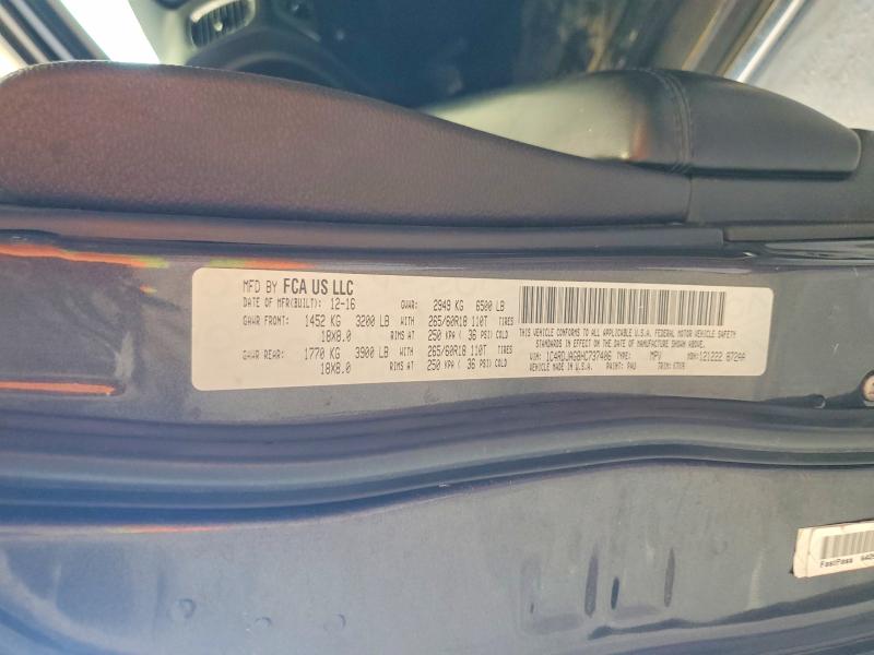 Aukcja sprzedaży 2017 Dodge Durango, vin: 1C4RDJAG8HC737406, numer aukcji: 71237666