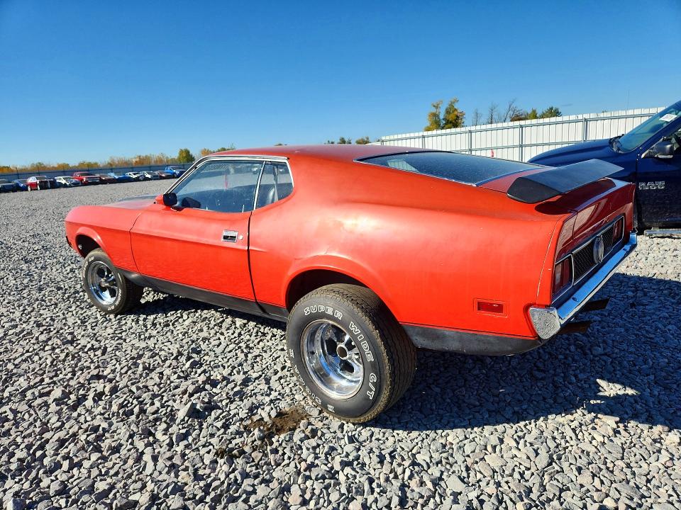1971 Ford Mustang Mach 1 Rwd მანქანა იყიდება აუქციონზე, vin: 1F05F204210, აუქციონის ნომერი: 72902526