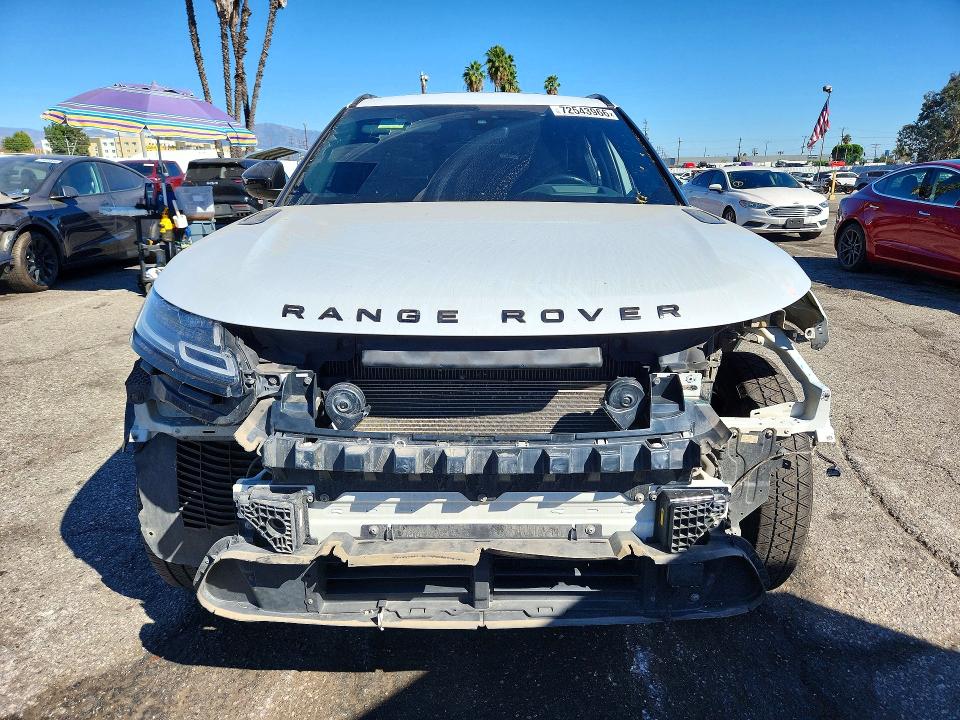 Aukcja sprzedaży 2018 Land Rover Range Rover Velar, vin: SALYM2RV9JA751040, numer aukcji: 72543966