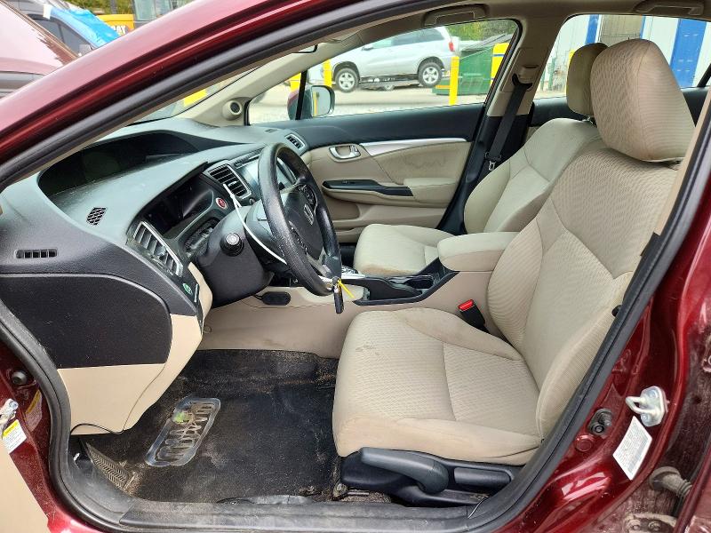 Продажа на аукционе авто 2015 Honda Civic, vin: 19XFB2F80FE111113, номер лота: 72151596