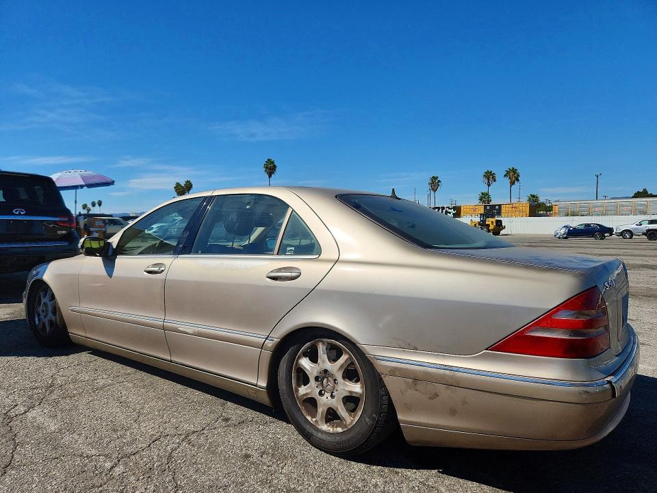Aukcja sprzedaży 2000 Mercedes-benz S, vin: WDBNG75J4YA134459, numer aukcji: 70751516