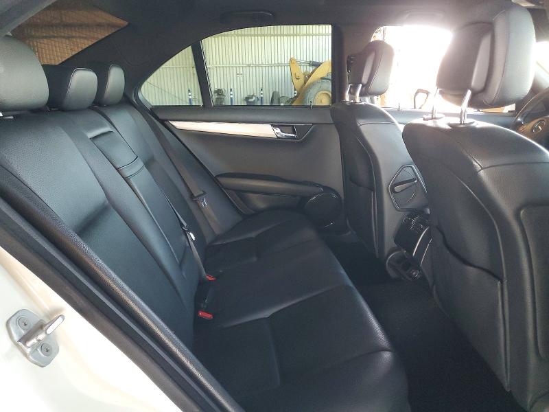 2010 Mercedes-benz C მანქანა იყიდება აუქციონზე, vin: WDDGF5EB7AR111166, აუქციონის ნომერი: 72600206
