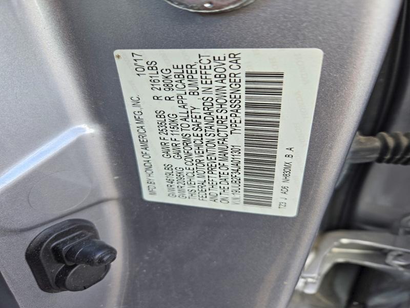 71081816 :رقم المزاد ، 19UUB2F34JA011301 vin ، 2018 Acura Tlx مزاد بيع