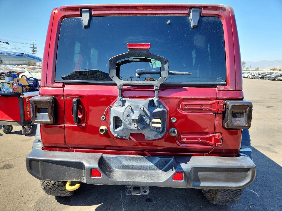71619366 :رقم المزاد ، 1C4HJXFG6NW150454 vin ، 2022 Jeep Wrangler Unlimited مزاد بيع