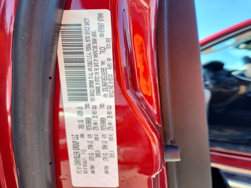 Продажа на аукционе авто 2014 Ram 1500, vin: 3C6JR6AT0EG102995, номер лота: 72194296