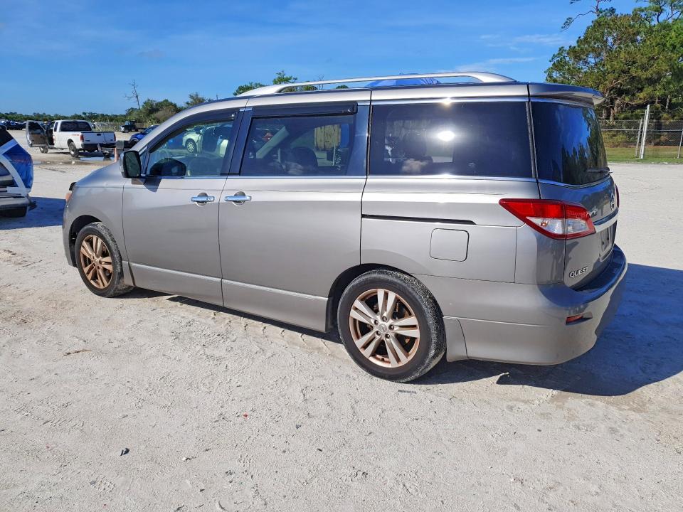 2013 Nissan Quest მანქანა იყიდება აუქციონზე, vin: JN8AE2KPXD9061633, აუქციონის ნომერი: 71681056