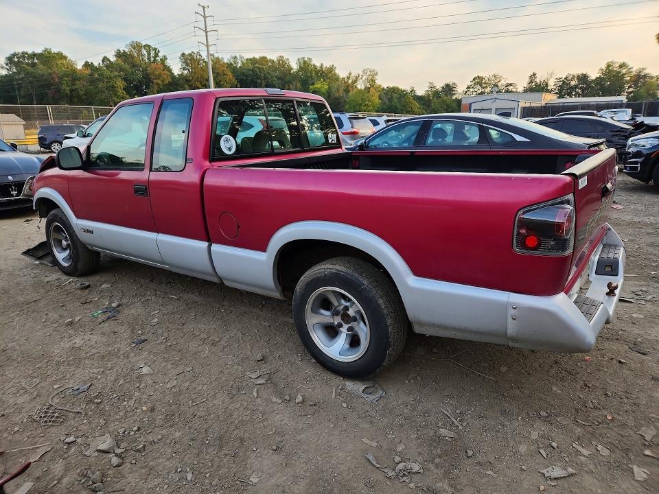71609796 :رقم المزاد ، 1GCCS19Z4SK125573 vin ، 1995 Chevrolet S Truck مزاد بيع