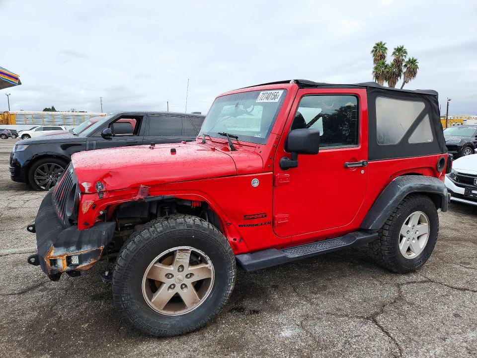 Aukcja sprzedaży 2011 Jeep Wrangler, vin: 1J4AA2D12BL631571, numer aukcji: 72740156