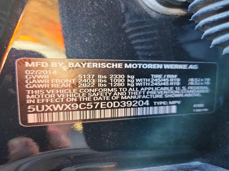 Продажа на аукционе авто 2014 Bmw X3, vin: 5UXWX9C57E0D39204, номер лота: 71560186