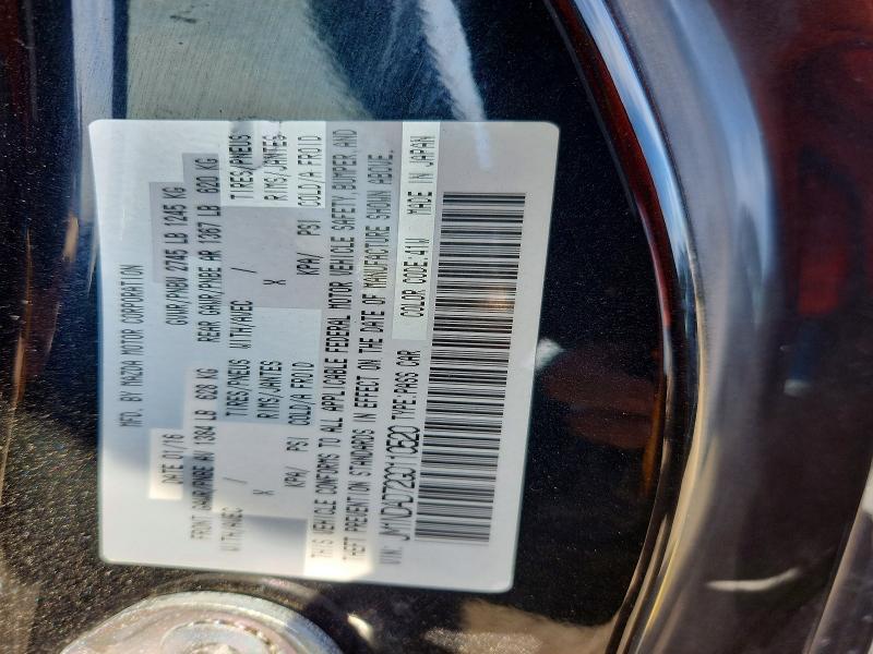 Продаж на аукціоні авто 2016 Mazda Mx-5 Miata, vin: JM1NDAD72G0110520, номер лоту: 70864266
