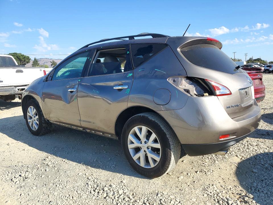 72597486 :رقم المزاد ، JN8AZ1MW4CW201484 vin ، 2012 Nissan Murano مزاد بيع
