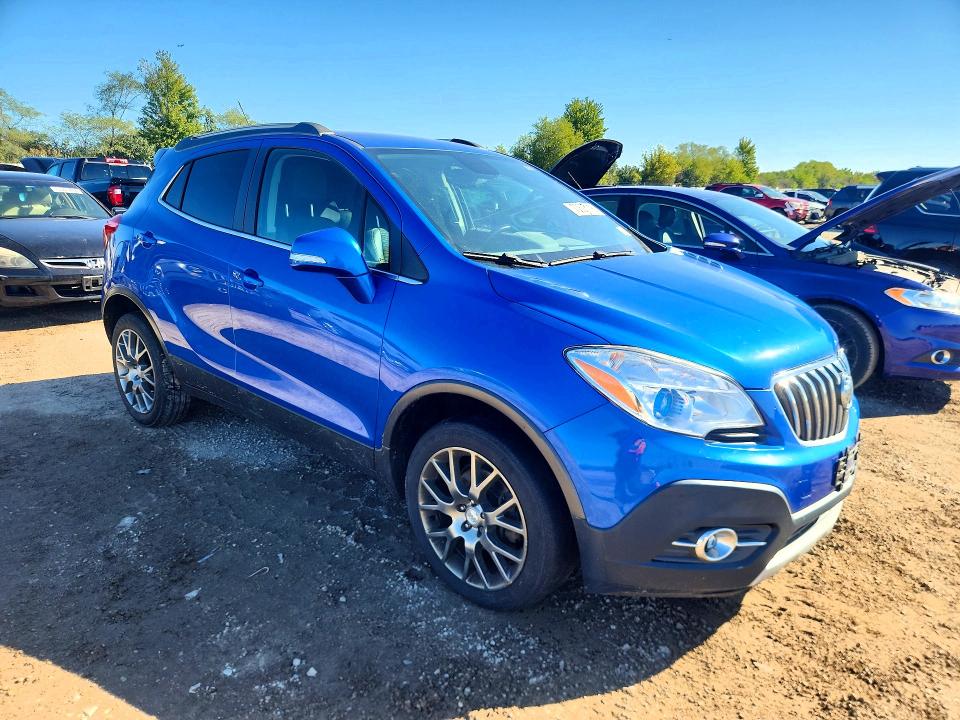 70377116 :رقم المزاد ، KL4CJ2SM0GB582101 vin ، 2016 Buick Encore مزاد بيع