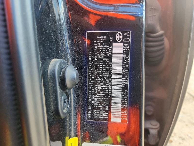 2014 Toyota Corolla მანქანა იყიდება აუქციონზე, vin: 5YFBURHE3EP003540, აუქციონის ნომერი: 71508686