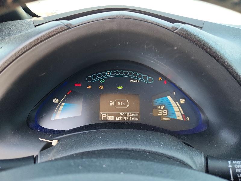 2013 Nissan Leaf მანქანა იყიდება აუქციონზე, vin: 1N4AZ0CP0DC404056, აუქციონის ნომერი: 71292266