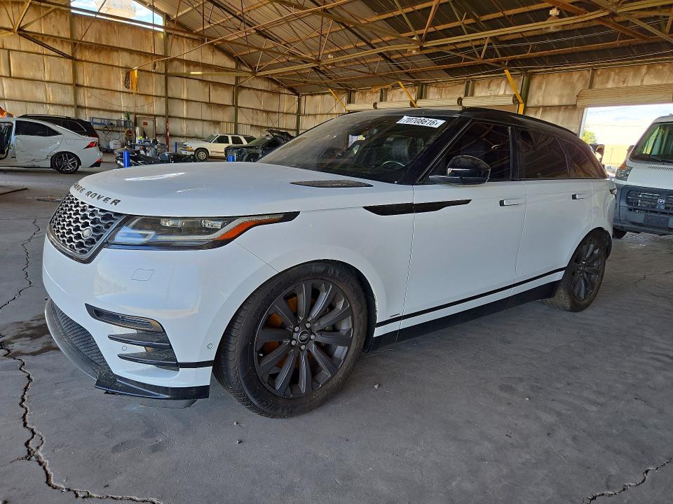 Auction sale of the 2018 Land Rover Range Rover Velar, vin: SALYL2RV5JA752852, lot number: 70708616