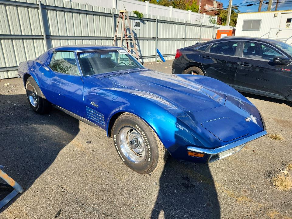Продаж на аукціоні авто 1970 Chevrolet Corvette, vin: 194370S400490, номер лоту: 72384376