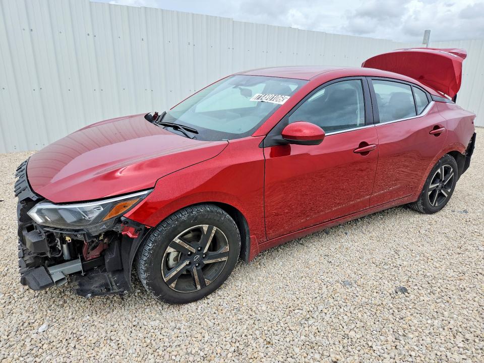 2025 Nissan Sentra მანქანა იყიდება აუქციონზე, vin: 3N1AB8CVXSY274130, აუქციონის ნომერი: 71490106
