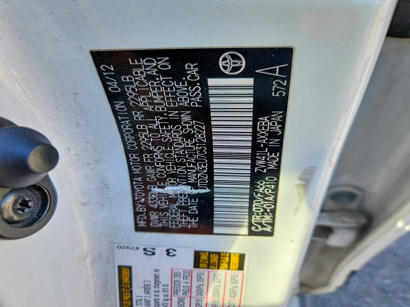 Aukcja sprzedaży 2012 Toyota Prius V, vin: JTDZN3EU7C3128227, numer aukcji: 71244406