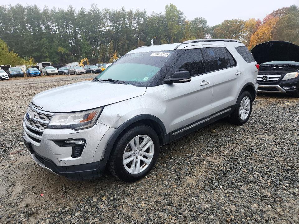 2018 Ford Explorer მანქანა იყიდება აუქციონზე, vin: 1FM5K8D85JGA51013, აუქციონის ნომერი: 72578216