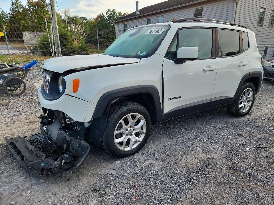 2015 Jeep Renegade მანქანა იყიდება აუქციონზე, vin: ZACCJBBT0FPB67580, აუქციონის ნომერი: 71034166