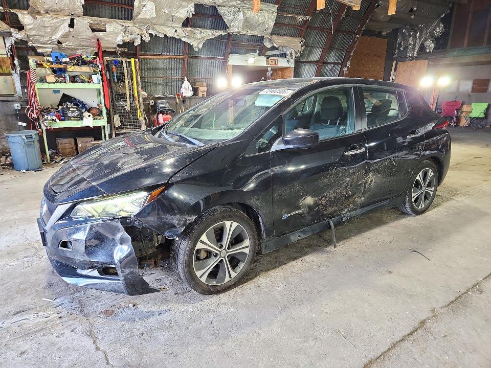 2019 Nissan Leaf მანქანა იყიდება აუქციონზე, vin: 1N4AZ1CP9KC314519, აუქციონის ნომერი: 72402586