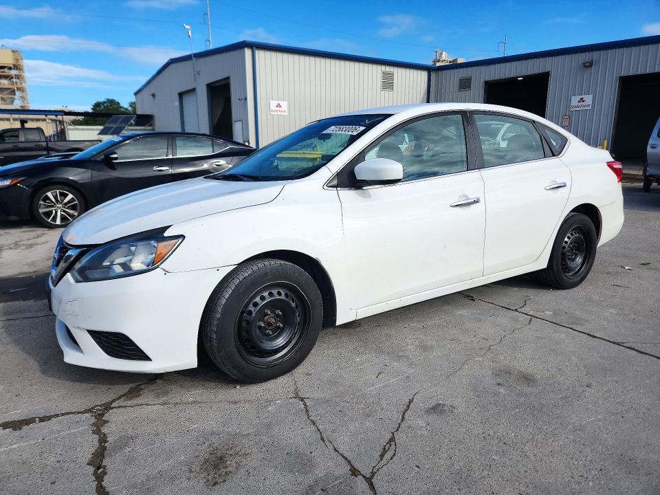 2017 Nissan Sentra მანქანა იყიდება აუქციონზე, vin: 3N1AB7AP0HL636082, აუქციონის ნომერი: 72583006