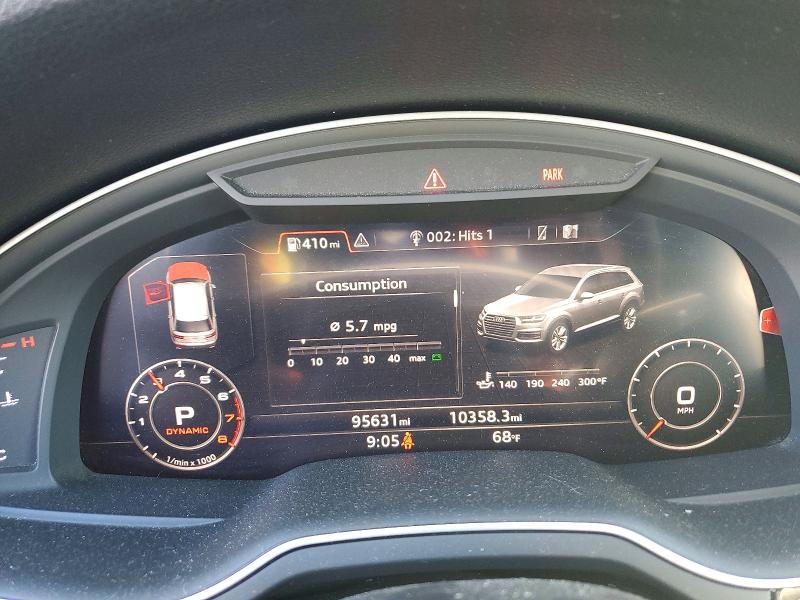 Продажа на аукционе авто 2018 Audi Q7, vin: WA1LAAF74JD050490, номер лота: 72175496