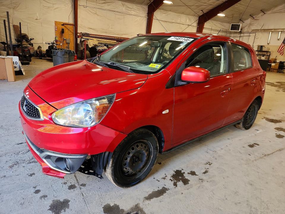 2018 Mitsubishi Mirage მანქანა იყიდება აუქციონზე, vin: ML32A3HJ9JH004106, აუქციონის ნომერი: 71481146
