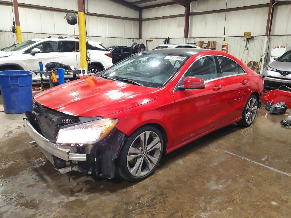 2019 Mercedes-benz Cla მანქანა იყიდება აუქციონზე, vin: WDDSJ4GB1KN724098, აუქციონის ნომერი: 71718886