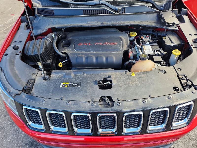 2018 Jeep Compass მანქანა იყიდება აუქციონზე, vin: 3C4NJCCB7JT411885, აუქციონის ნომერი: 71429056