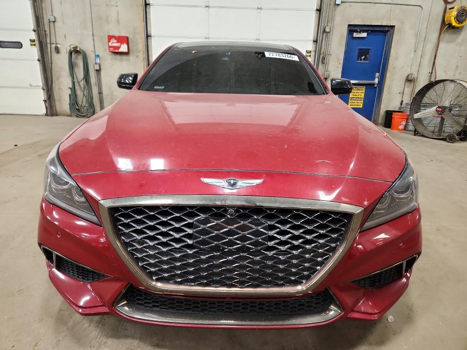 Продаж на аукціоні авто 2018 Genesis G80, vin: KMHGN4JBXJU219027, номер лоту: 72783266