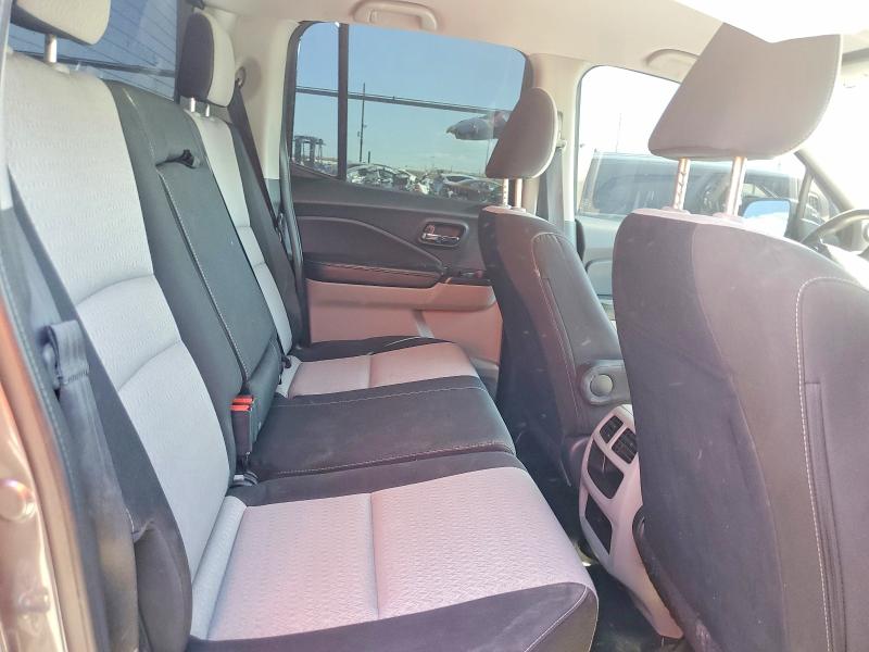 71657146 :رقم المزاد ، 5FPYK2F23HB010124 vin ، 2017 Honda Ridgeline مزاد بيع