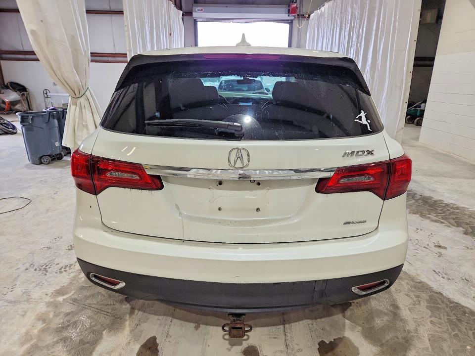 71104556 :رقم المزاد ، 5FRYD4H40GB001715 vin ، 2016 Acura Mdx مزاد بيع