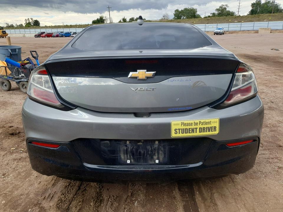 71616866 :رقم المزاد ، 1G1RA6S53HU100977 vin ، 2017 Chevrolet Volt مزاد بيع