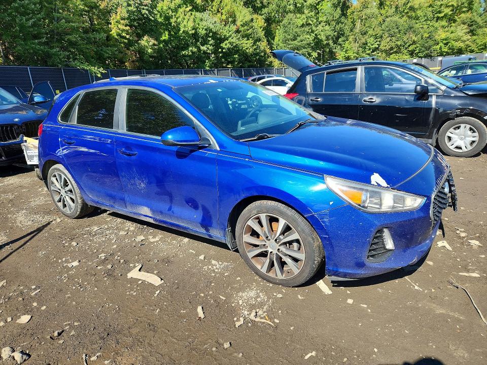 2019 Hyundai Elantra Gt მანქანა იყიდება აუქციონზე, vin: KMHH35LE5KU114579, აუქციონის ნომერი: 68296916