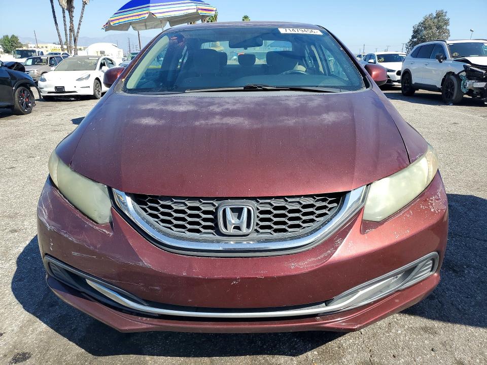 2013 Honda Civic მანქანა იყიდება აუქციონზე, vin: 19XFB2F58DE225816, აუქციონის ნომერი: 71479456