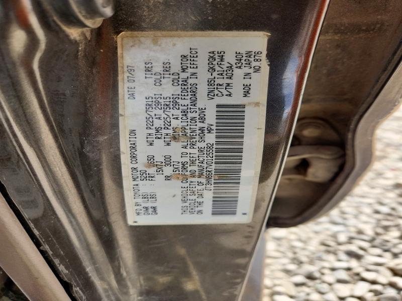 Продажа на аукционе авто 1997 Toyota 4runner, vin: JT3HN86R7V0125582, номер лота: 72157046