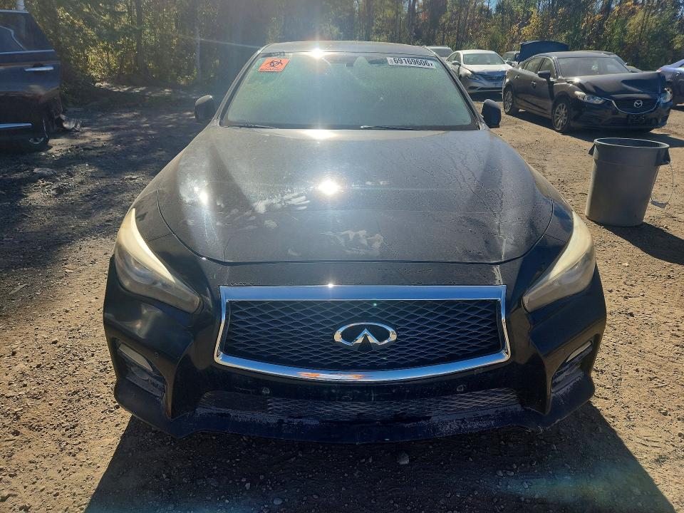 2014 Infiniti Q50 Hybrid მანქანა იყიდება აუქციონზე, vin: JN1AV7AR1EM701855, აუქციონის ნომერი: 69169606