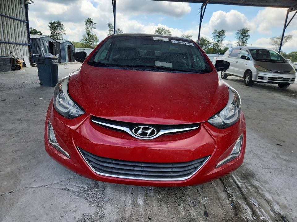 2015 Hyundai Elantra მანქანა იყიდება აუქციონზე, vin: KMHDH4AE4FU451831, აუქციონის ნომერი: 71345176