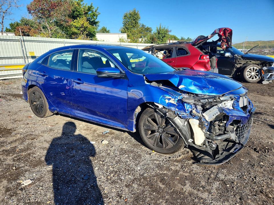 2018 Honda Civic მანქანა იყიდება აუქციონზე, vin: SHHFK7H55JU410565, აუქციონის ნომერი: 71740006