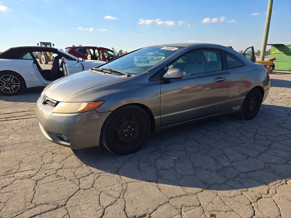 2007 Honda Civic მანქანა იყიდება აუქციონზე, vin: 2HGFG11637H571066, აუქციონის ნომერი: 72893856