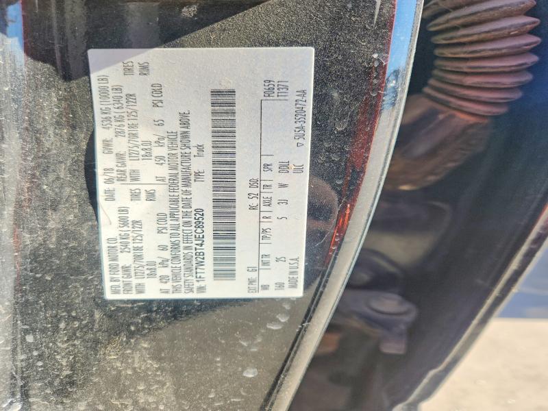 Продажа на аукционе авто 2018 Ford F250, vin: 1FT7W2BT4JEC89520, номер лота: 69302806