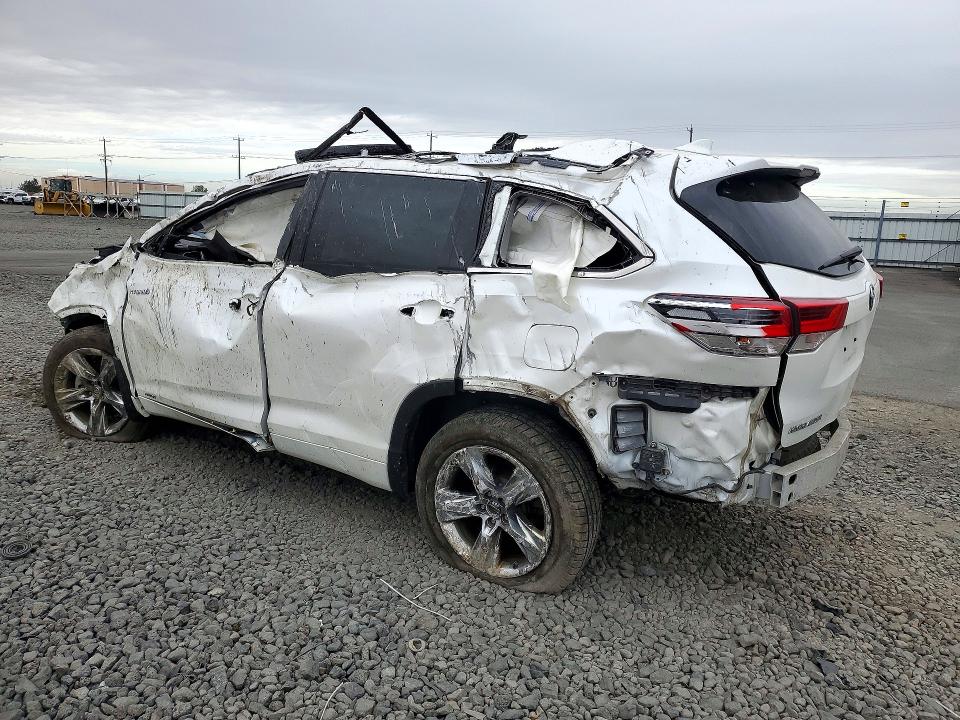 2019 Toyota Highlander Hybrid მანქანა იყიდება აუქციონზე, vin: 5TDDGRFH4KS061236, აუქციონის ნომერი: 72342486
