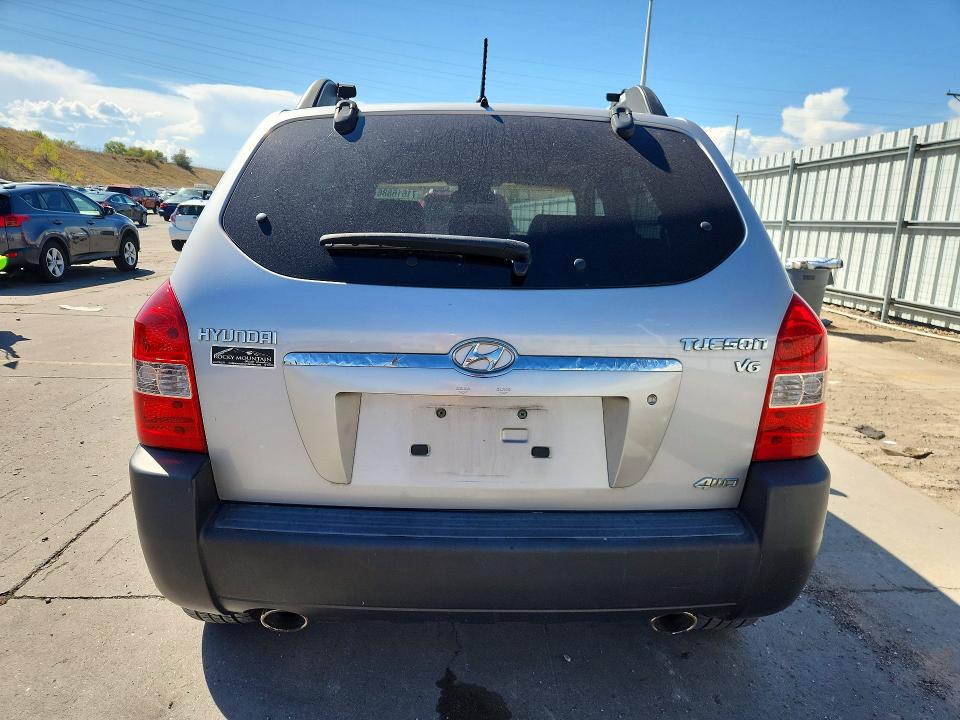 2006 Hyundai Tucson მანქანა იყიდება აუქციონზე, vin: KM8JN72DX6U358556, აუქციონის ნომერი: 71616886