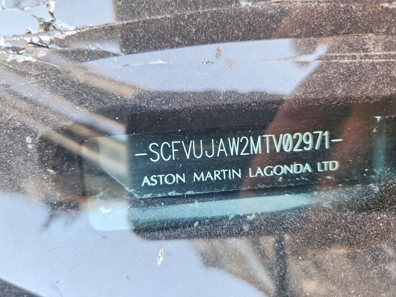 Aukcja sprzedaży 2021 Aston Martin Dbx, vin: SCFVUJAW2MTV02971, numer aukcji: 71636406