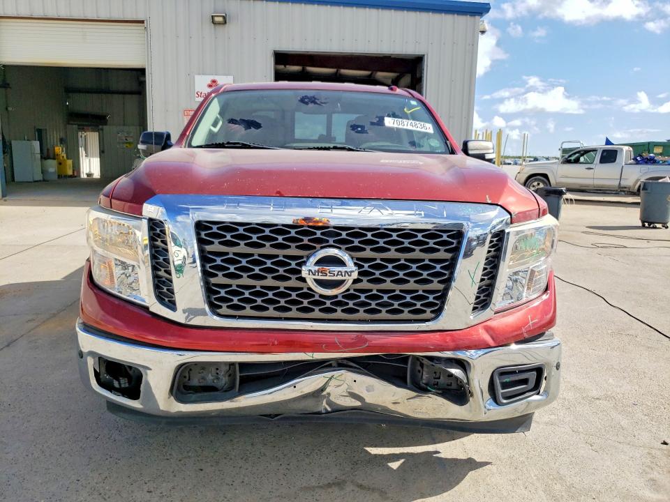 2018 Nissan Titan მანქანა იყიდება აუქციონზე, vin: 1N6AA1E60JN543886, აუქციონის ნომერი: 70874836