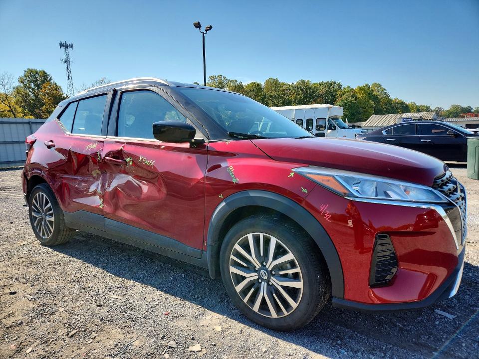72857146 :رقم المزاد ، 3N1CP5CV0ML469288 vin ، 2021 Nissan Kicks مزاد بيع