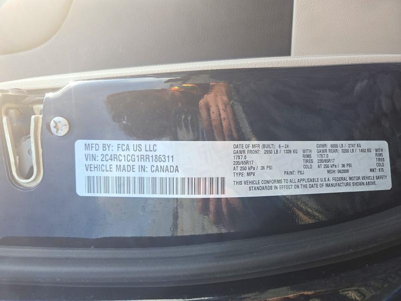Продаж на аукціоні авто 2024 Chrysler Voyager, vin: 2C4RC1CG1RR186311, номер лоту: 72363846